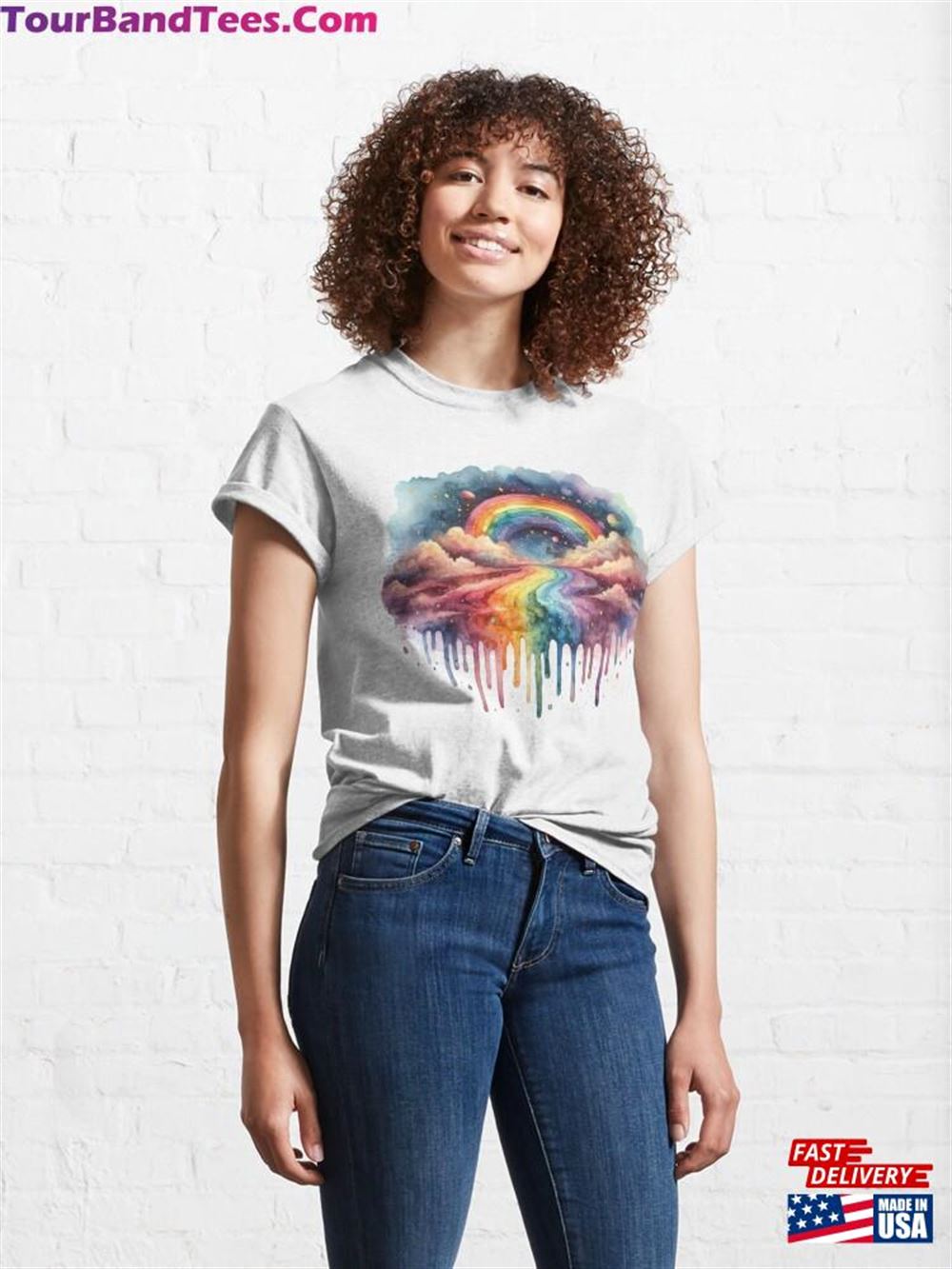 Rainbow Pastel Classic T-Shirt Unisex 29Uf106442 – Utopia Fashion