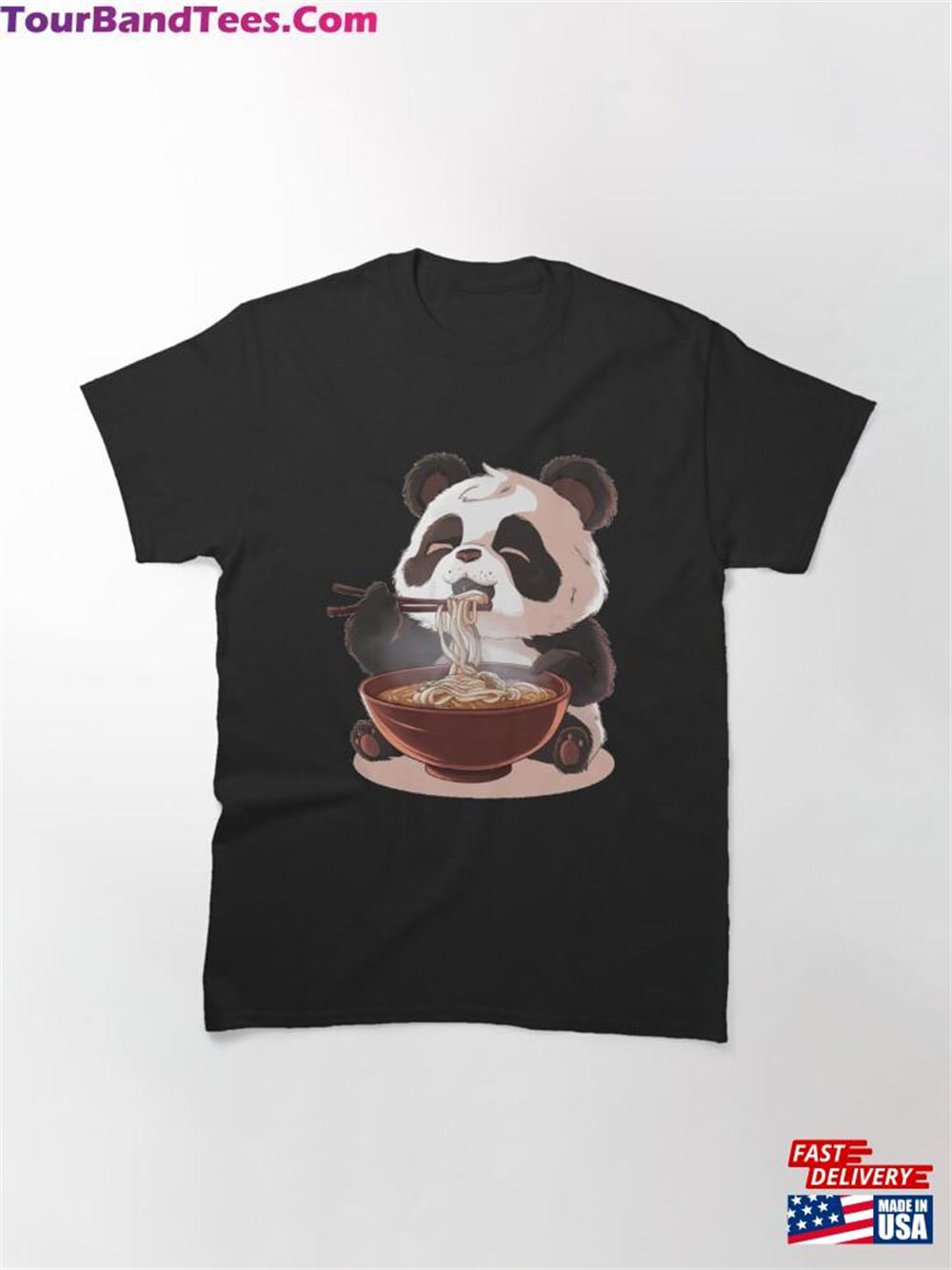 Ramen Panda Classic T-Shirt Unisex 29Uf117758 – Utopia Fashion