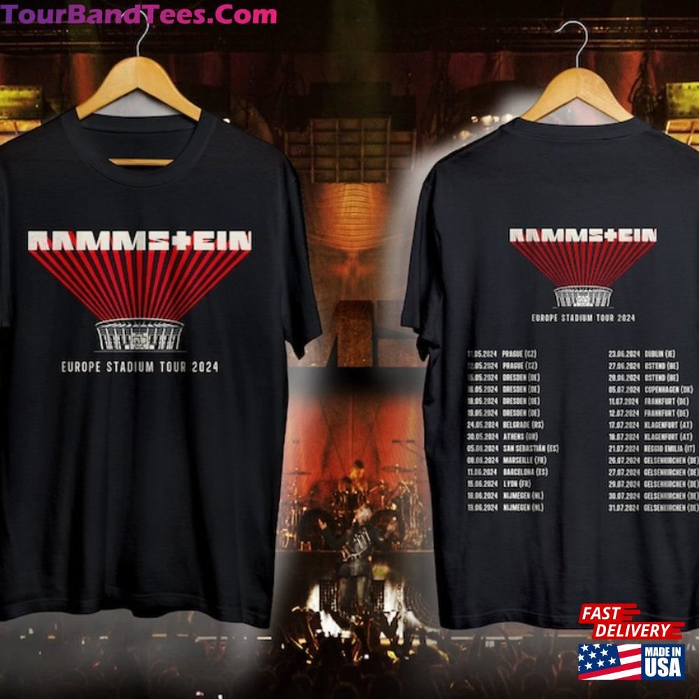 Ramms+Ein European Stadium Tour Rock Band T-Shirt Music Concert Classic Sweatshirt 29Uf112872 – Utopia Fashion