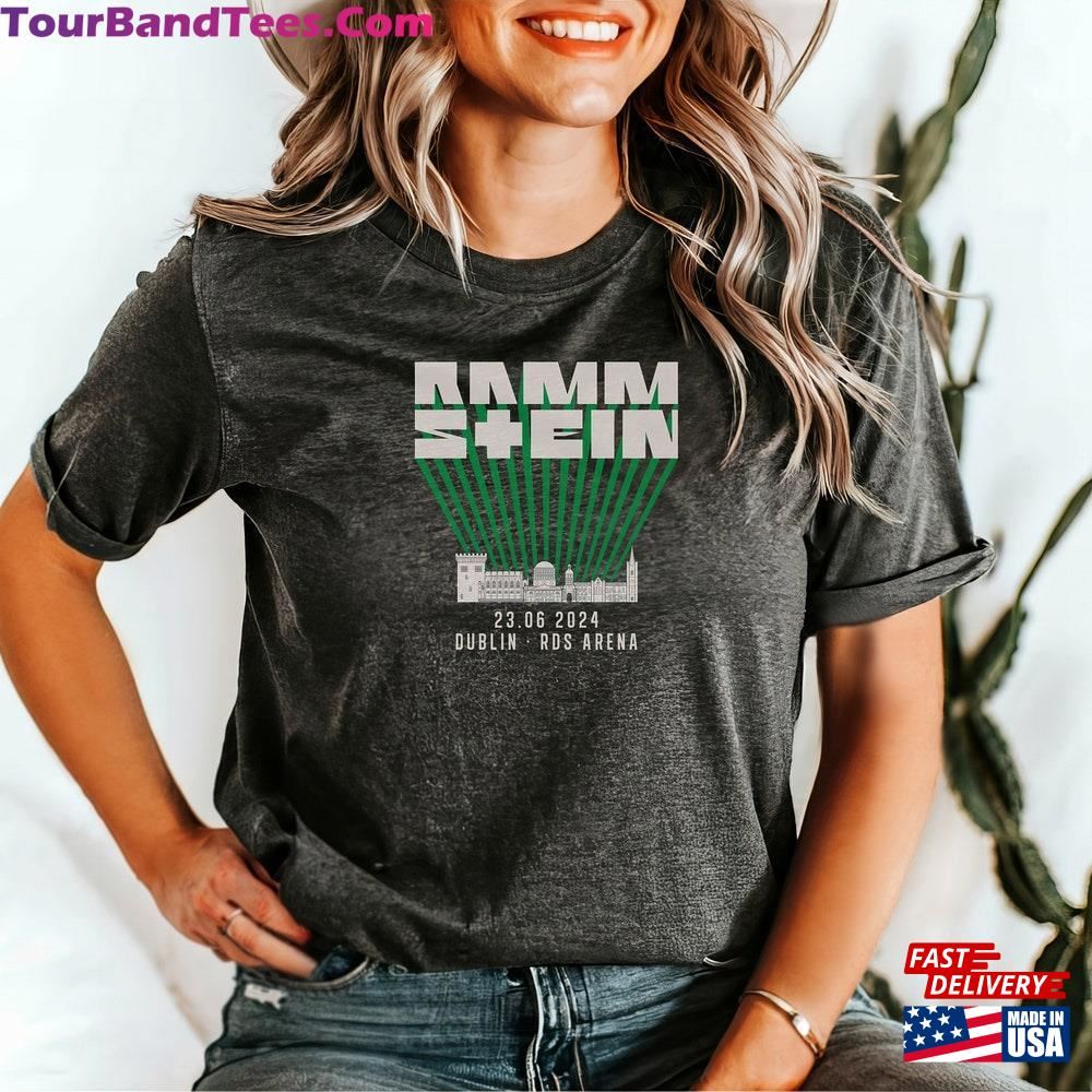 Rammstein Dublin Shirt Europe Tour T-Shirt Gift For Rock Band Lover Sweatshirt Classic 29Uf095956 – Utopia Fashion