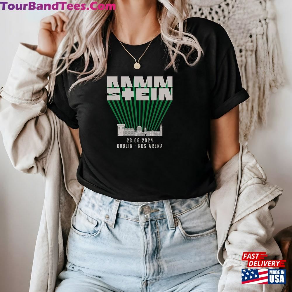 Rammstein Dublin Shirt Europe Tour T-Shirt Gift For Rock Band Lover Sweatshirt Classic 29Uf095956 – Utopia Fashion