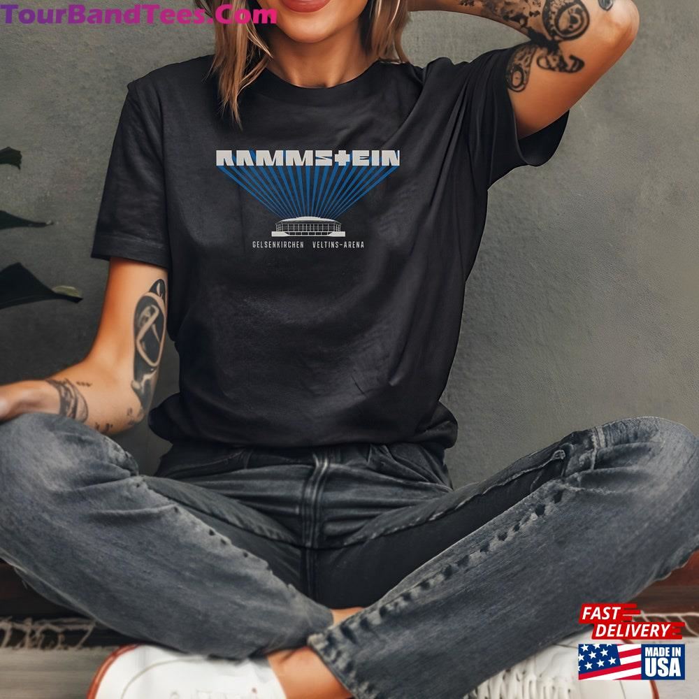 Rammstein Gelsenkirchen Shirt Europe Tour Germany T-Shirt Gift For Rock Band Lover Unisex Hoodie 29Uf095922 – Utopia Fashion