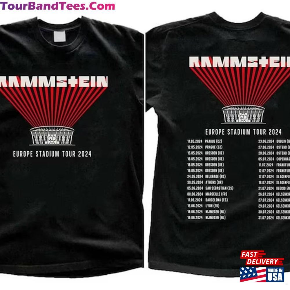 Rammstein Tour T-Shirt Unisex 29Uf097314 – Utopia Fashion