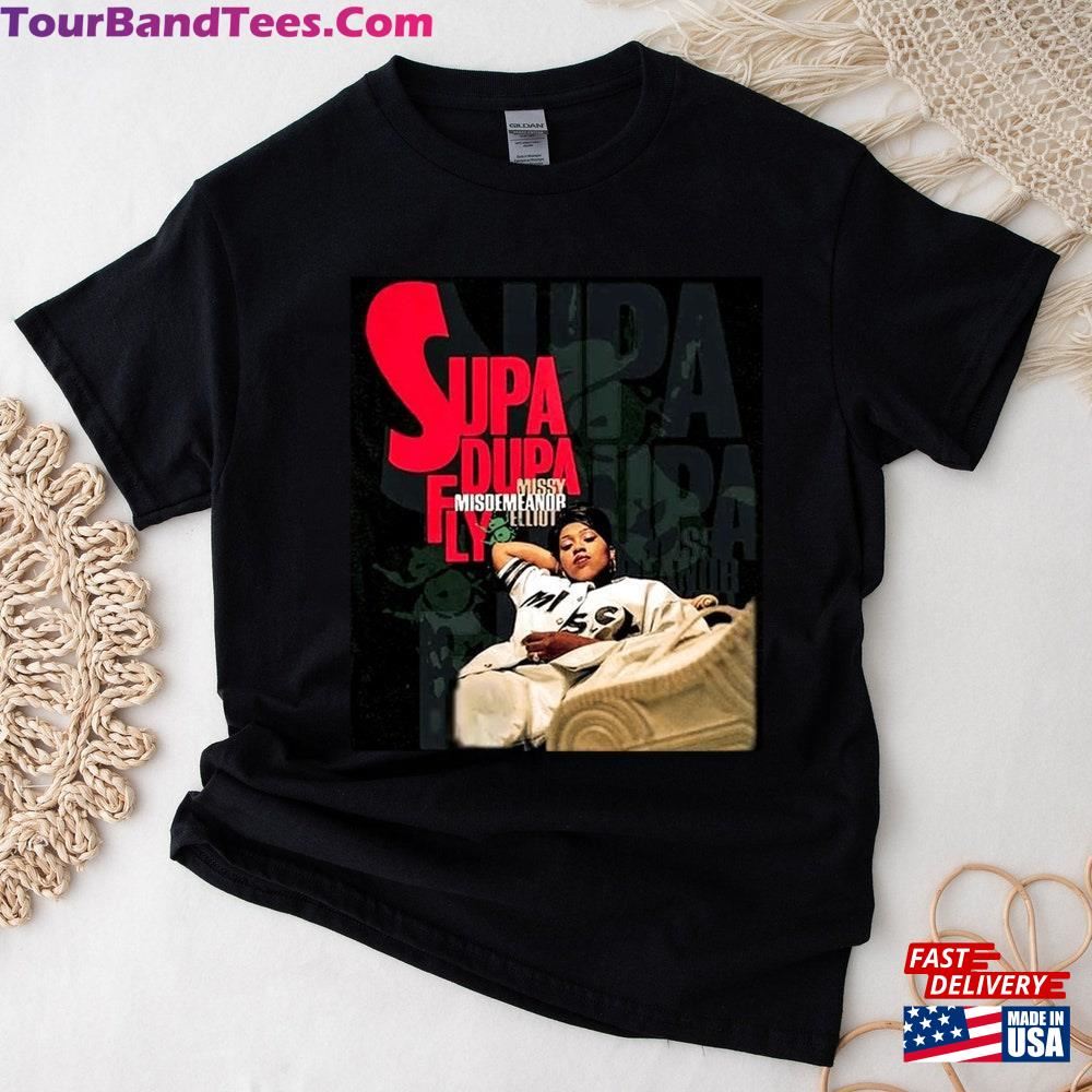 Rare Missy Elliott Rapper Supa Dupa Fly Unisex T-Shirt Music Tour Shirt 29Uf106203 – Utopia Fashion