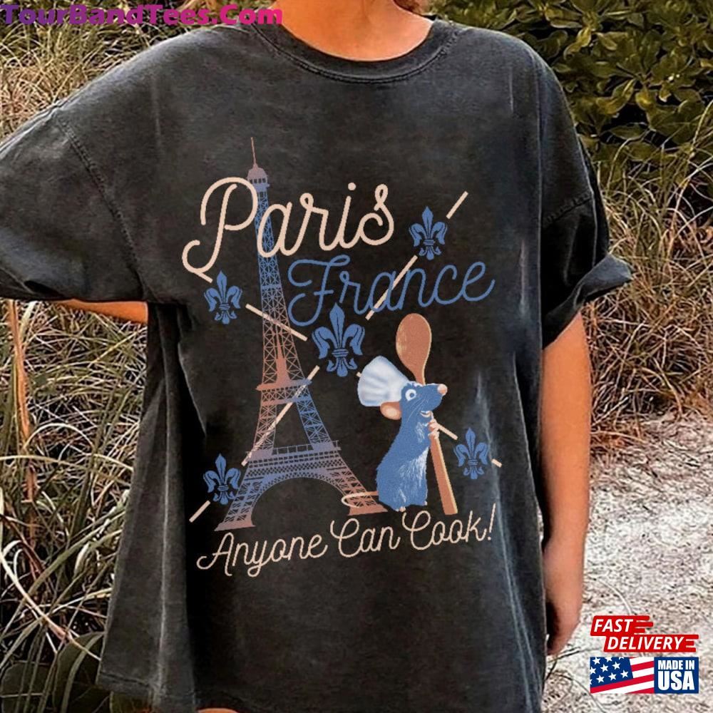 Ratatouille Tee Remy Mouse Paris France Retro Shirt Unisex Hoodie 29Uf116758 – Utopia Fashion