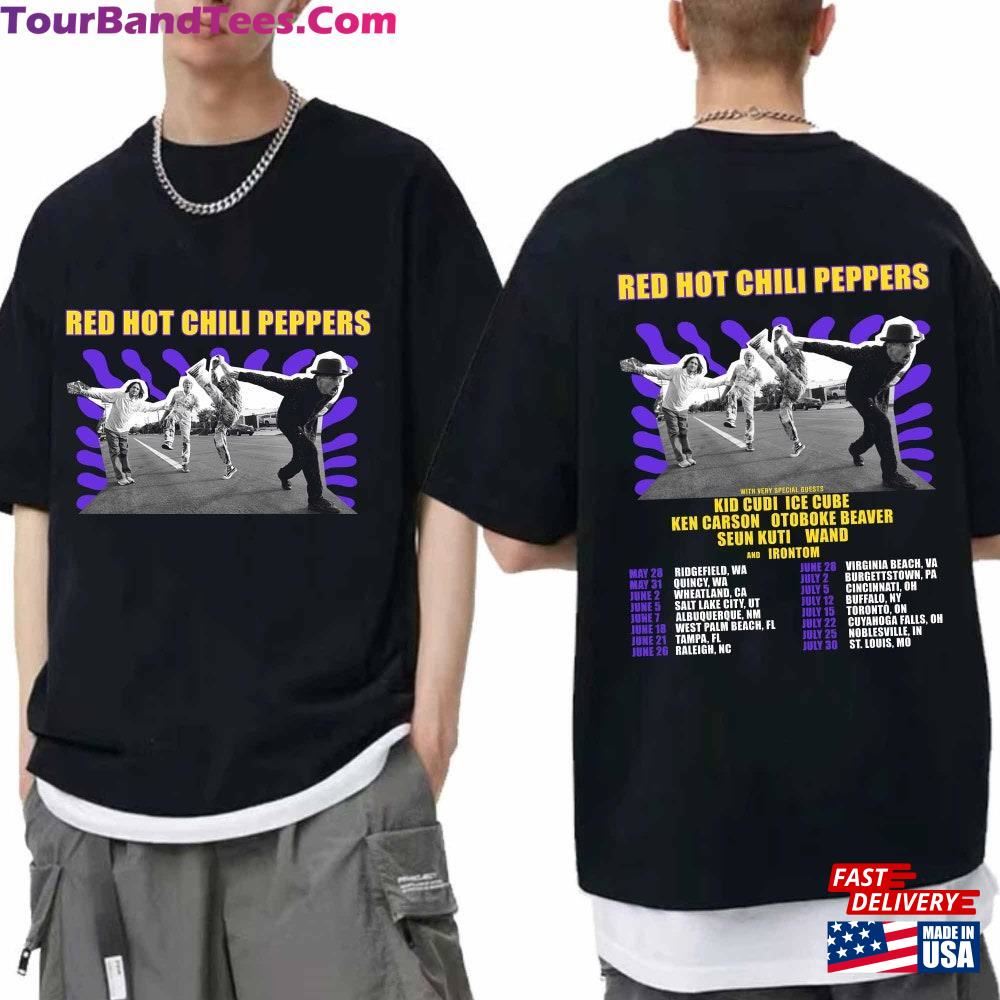 Red Hot Chili Peppers Tour Shirt Band Fan Rhcp Sweatshirt T-Shirt 29Uf096224 – Utopia Fashion