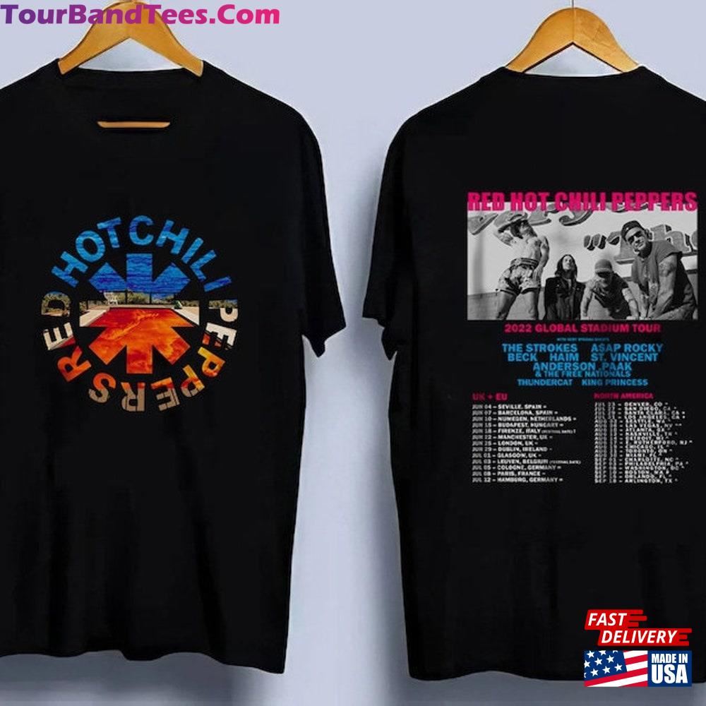 Red Hot Chili Peppers Tour Shirt T-Shirt Tank Top Sweatshirt Classic 29Uf115611 – Utopia Fashion