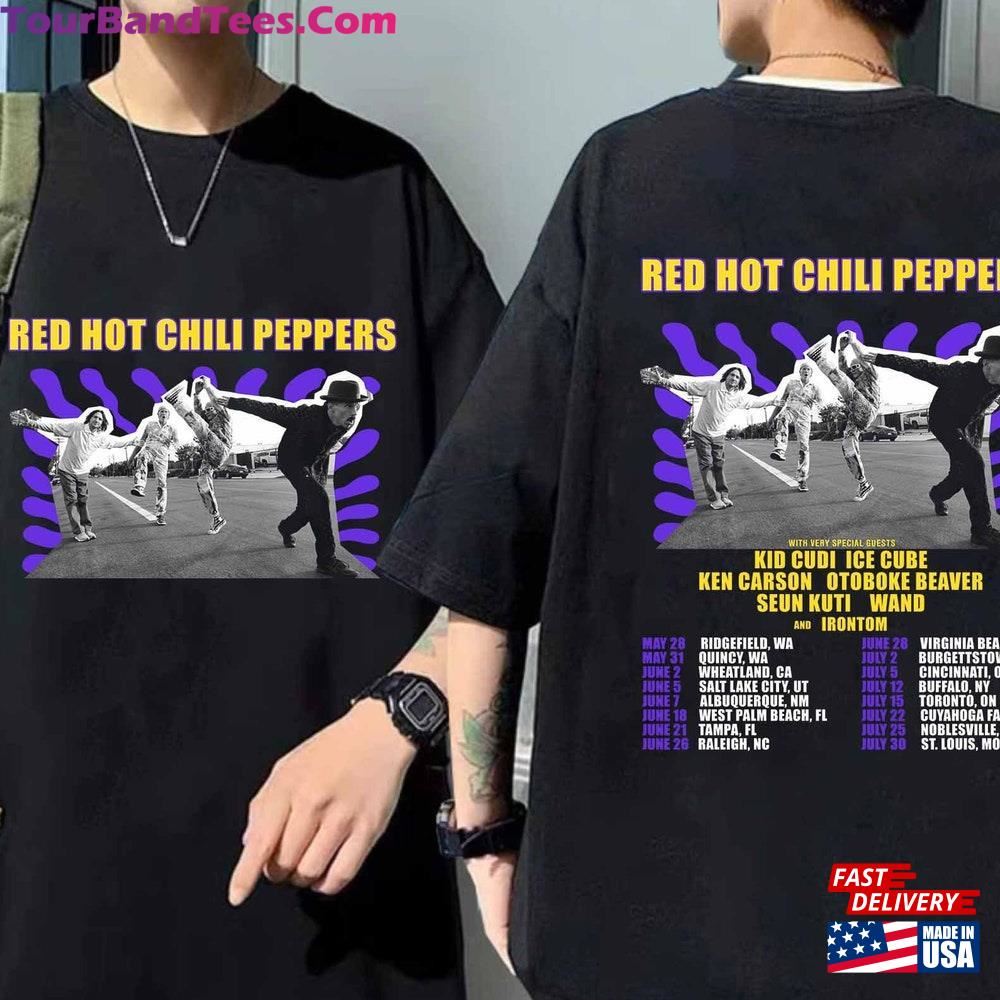 Red Hot Chili Peppers Tour Shirt Band Rhcp Concert T-Shirt Unisex 29Uf116247 – Utopia Fashion