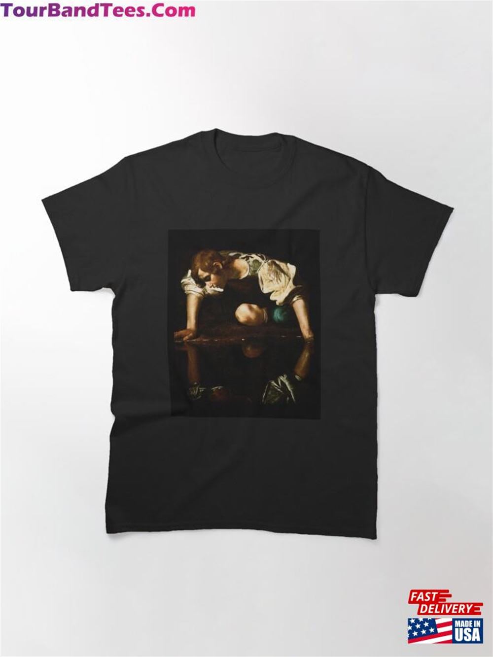 Reflections Of Narcissus Replica Caravaggio Classic T-Shirt Hoodie 29Uf116693 – Utopia Fashion