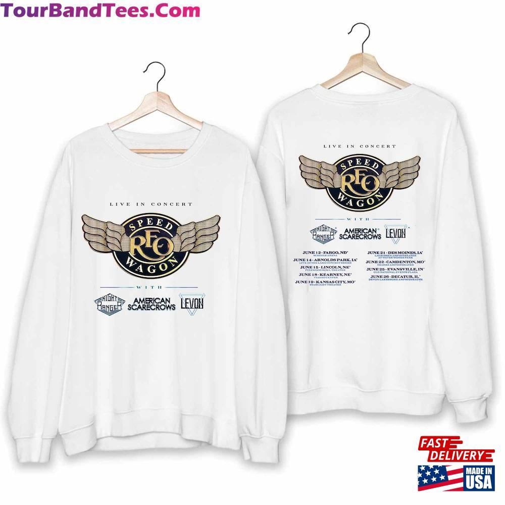 Reo Speedwagon Tour Shirt Band Fan Concert Hoodie Classic 29Uf106739 – Utopia Fashion