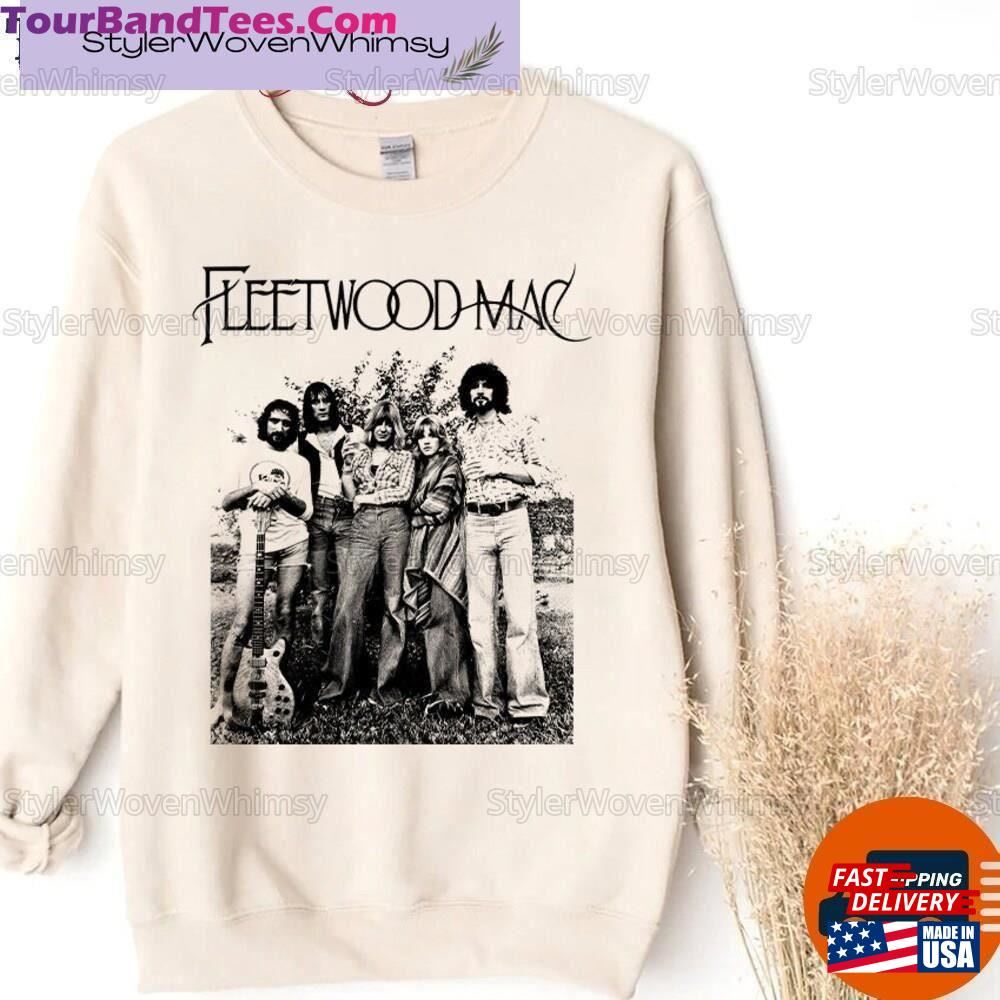 Retro 90S Fleetwood Mac Shirt Band Music Tee Sweatshirt Classic 29Uf096836 – Utopia Fashion