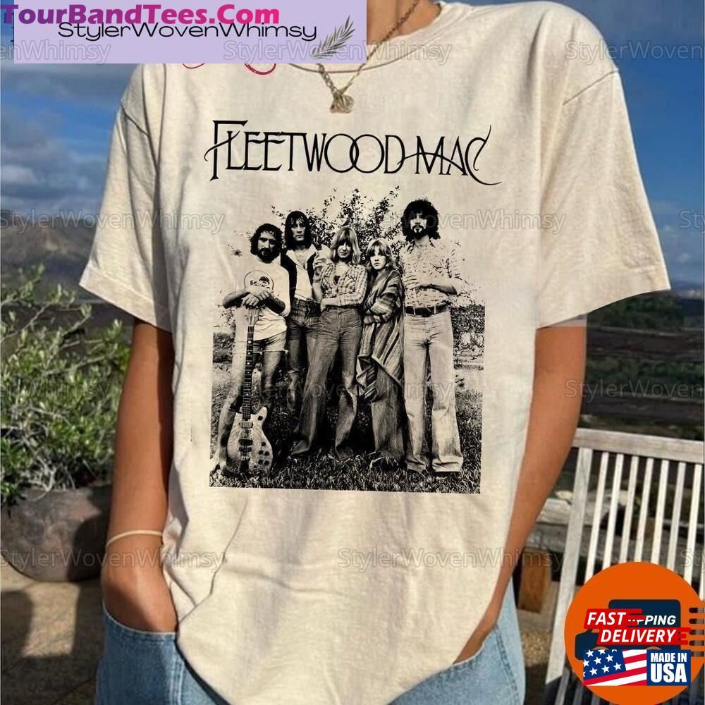 Retro 90S Fleetwood Mac Shirt Band Music Tee T-Shirt Sweatshirt 29Uf096275 – Utopia Fashion