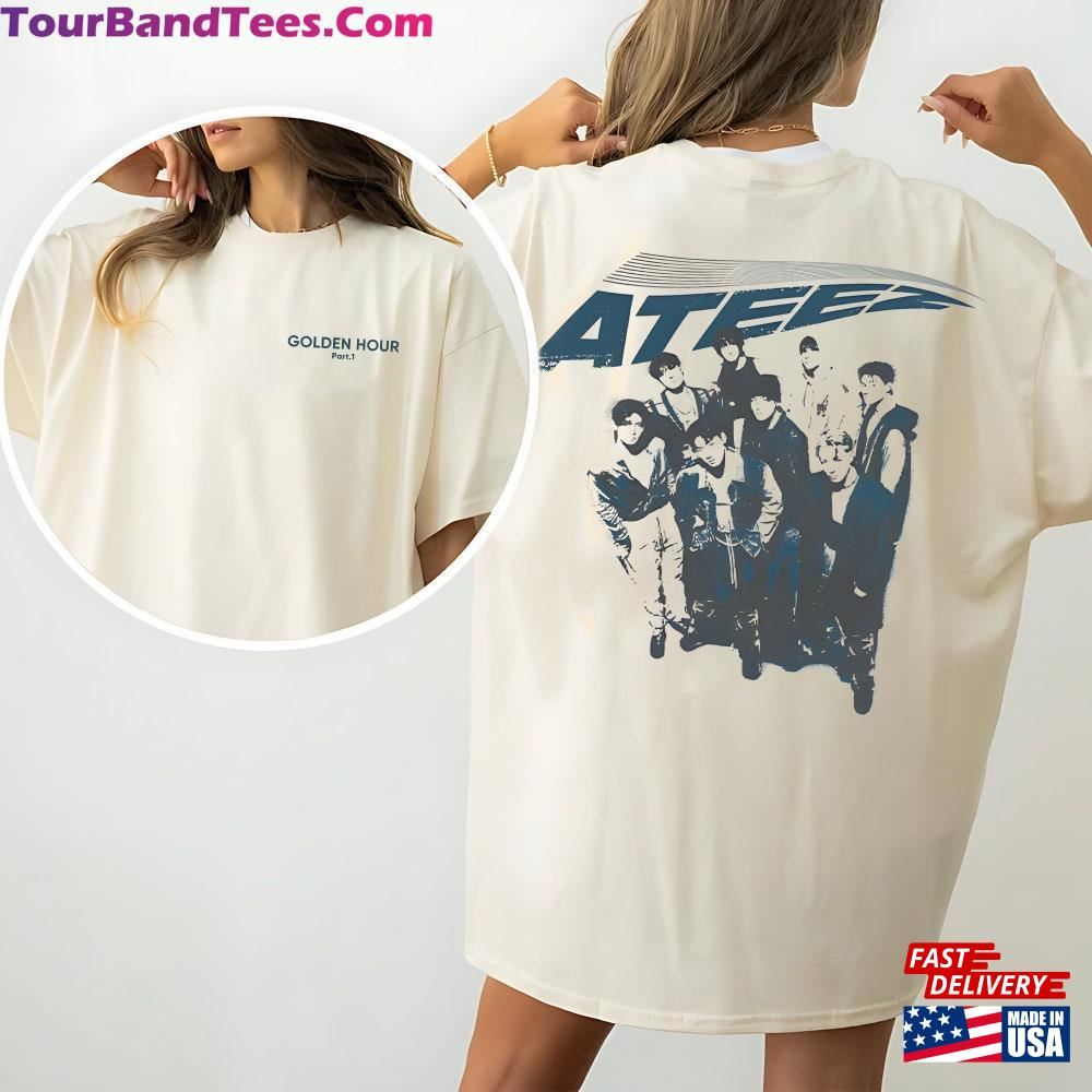 Retro Ateez Golden Hour Shirt Towards The Light Will To Power World Tour Classic Unisex 29Uf092593 – Utopia Fashion