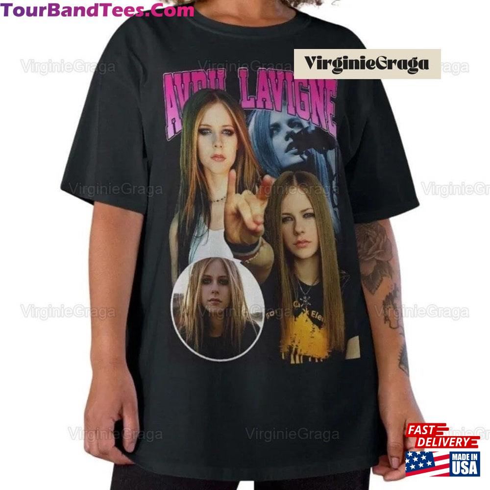 Retro Avril Lavigne Shirt Tour Classic T-Shirt 29Uf098048 – Utopia Fashion