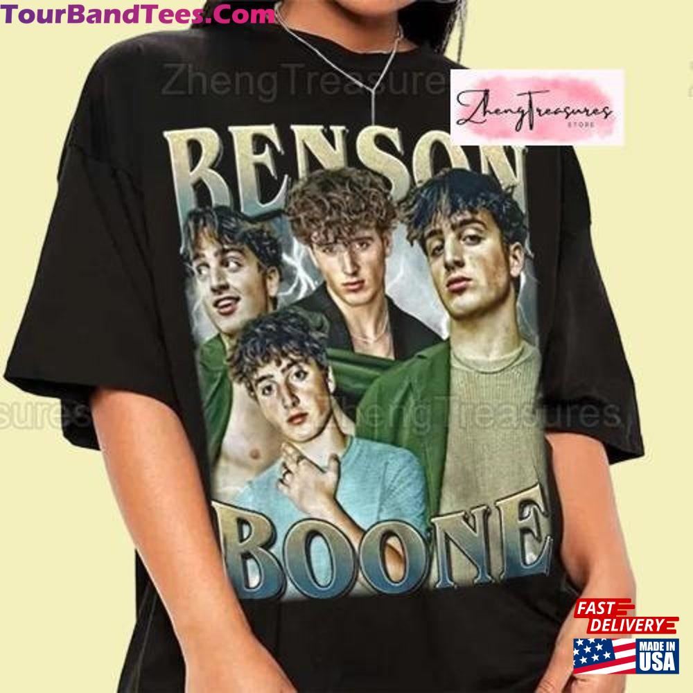 Retro Benson Boone Shirt Fireworks And Rollerblades World Tour T-Shirt Merch Sweatshirt 29Uf101346 – Utopia Fashion