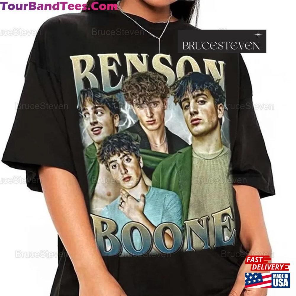 Retro Benson Boone Shirt Fireworks And Rollerblades World Tour T-Shirt Merch Unisex 29Uf117377 – Utopia Fashion