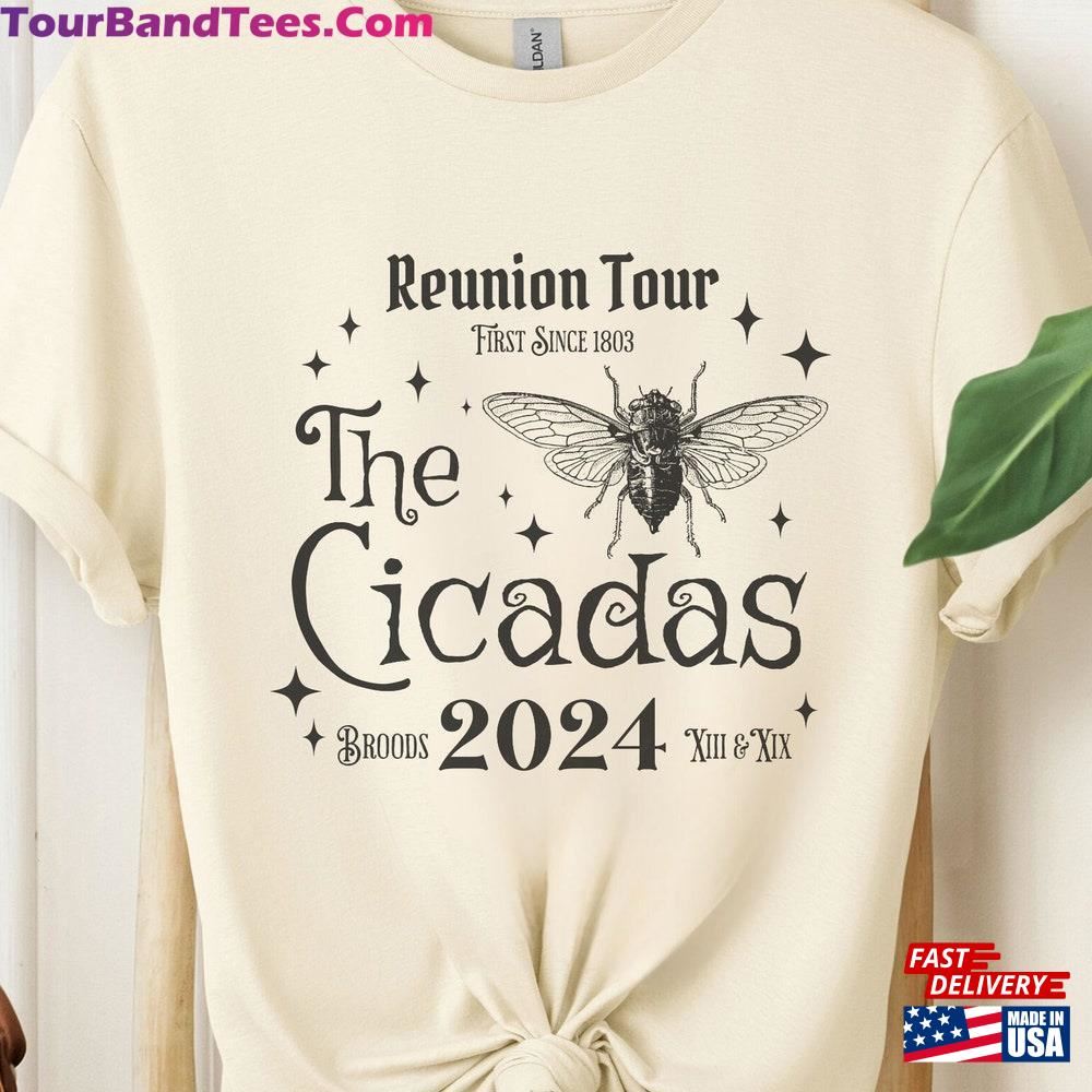 Retro Cicada Emergence Shirt Cicadas Reunion Tour Tee Vintage Bug Summer Graphic Cottagecore T-Shirt Classic 29Uf096767 – Utopia Fashion