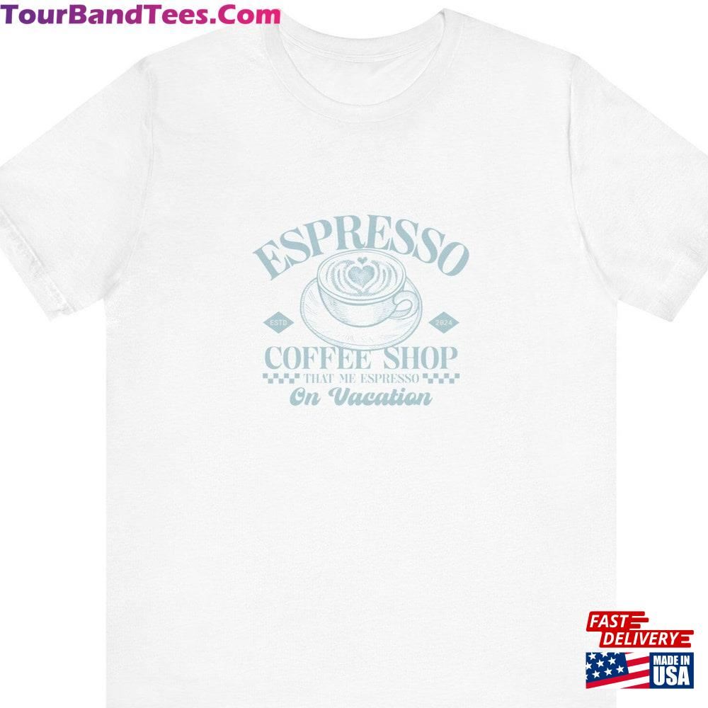 Retro Espresso Coffee Shop Sabrina Shirt New Single Email I Can T Send Classic T-Shirt 29Uf116881 – Utopia Fashion