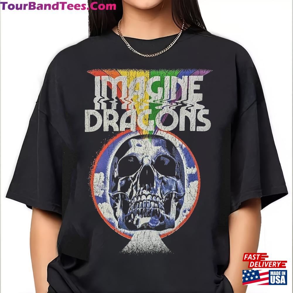 Retro Imagine Dragons Bones Shirt T-Shirt Tour Merch Unisex 29Uf095925 – Utopia Fashion