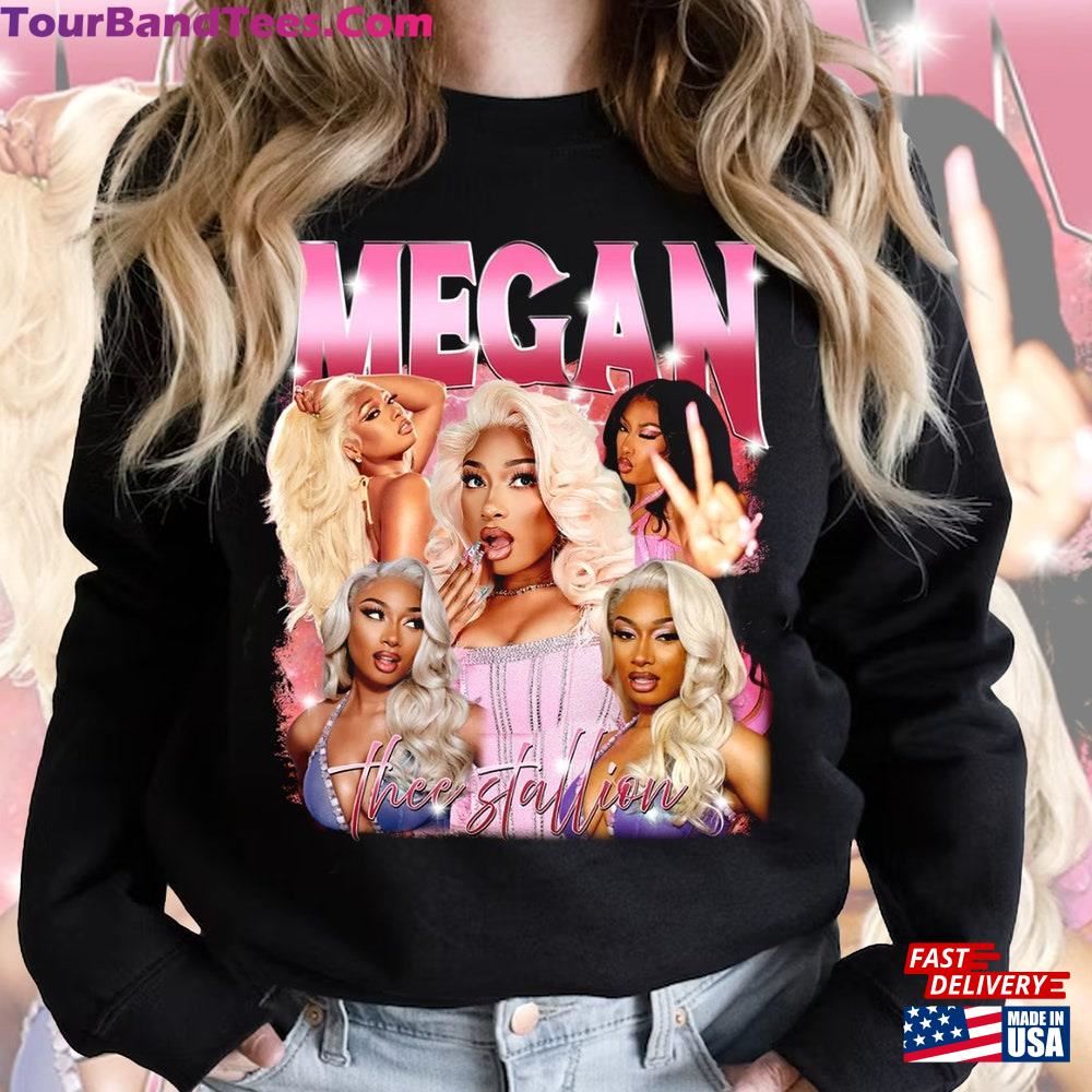 Retro Megan Thee Stallion Hiss 90S Shirt Bootleg Rapper S Sweatshirt T-Shirt 29Uf116053 – Utopia Fashion