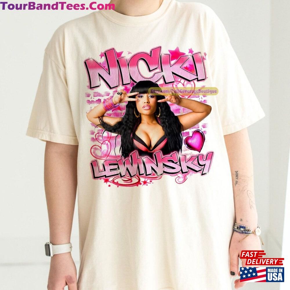 Retro Nicki Lewinsky Airbrush Style Shirt T-Shirt Sweatshirt 29Uf106776 – Utopia Fashion