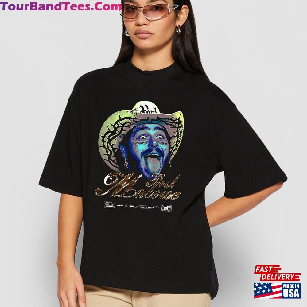 Retro Post Malone Tour T-Shirt Austin Album Rap Shirt Posty Music Merch Hoodie Unisex 29Uf106197 – Utopia Fashion