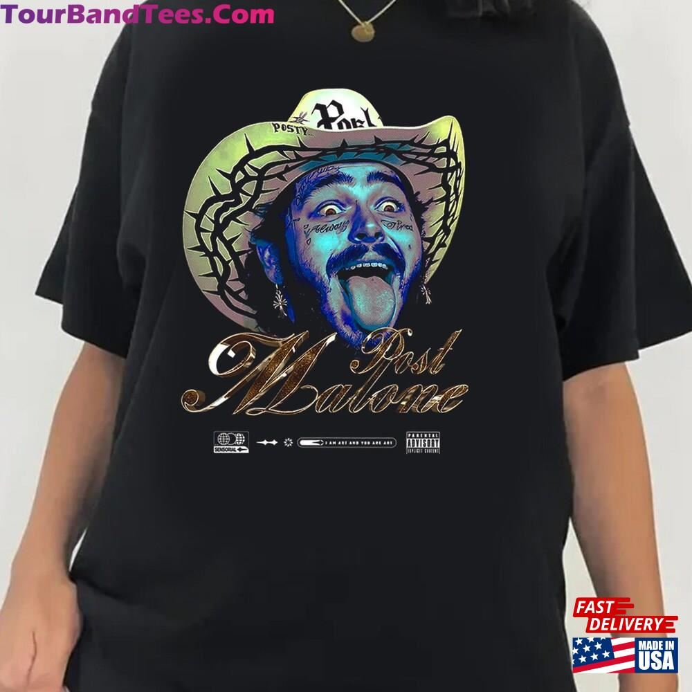 Retro Post Malone Tour T-Shirt Austin Album Rap Shirt Posty Music Merch Hoodie Unisex 29Uf106197 – Utopia Fashion