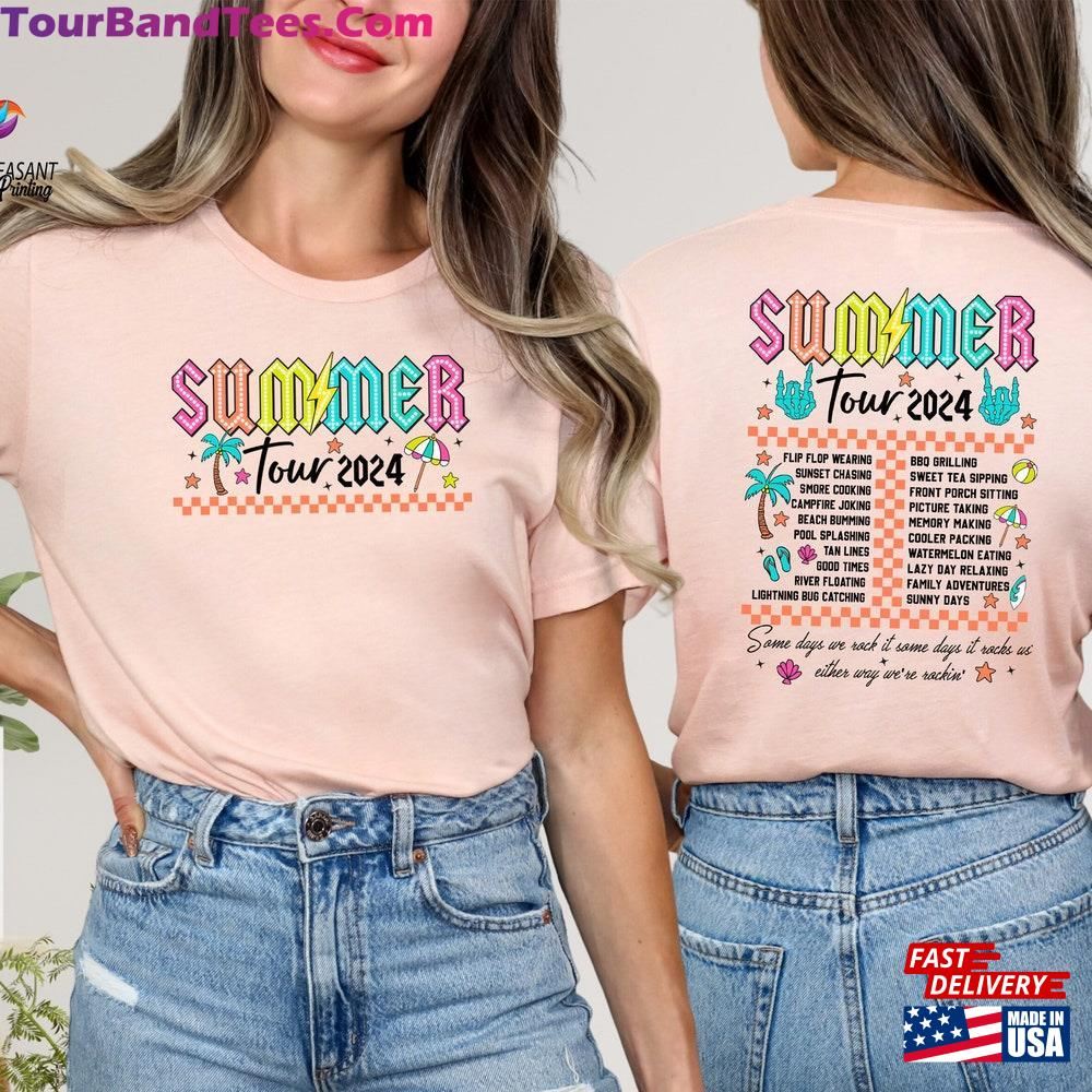 Retro Summer Tour Shirt Vibes Unisex T-Shirt 29Uf106071 – Utopia Fashion