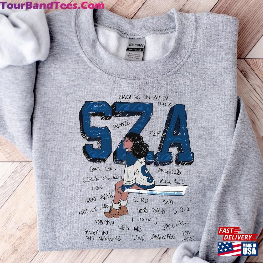 Retro Sza Sweatshirt Shirt Sos Tour T-Shirt 29Uf106972 – Utopia Fashion