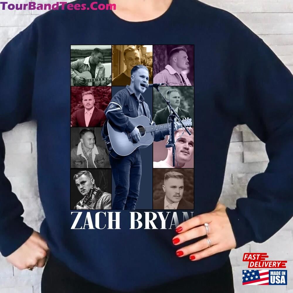 Retro Zach Bryan The Eras Tour Shirt Funny T-Shirt Classic 29Uf116330 – Utopia Fashion