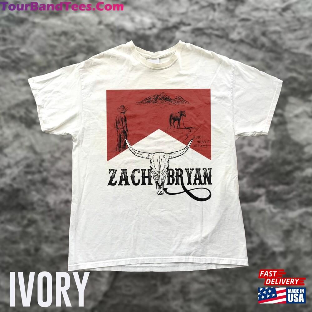 Retro Zach Ryan Western Comfort Colors Shirt Fan Tees Country Music Bryan Unisex Classic 29Uf117170 – Utopia Fashion