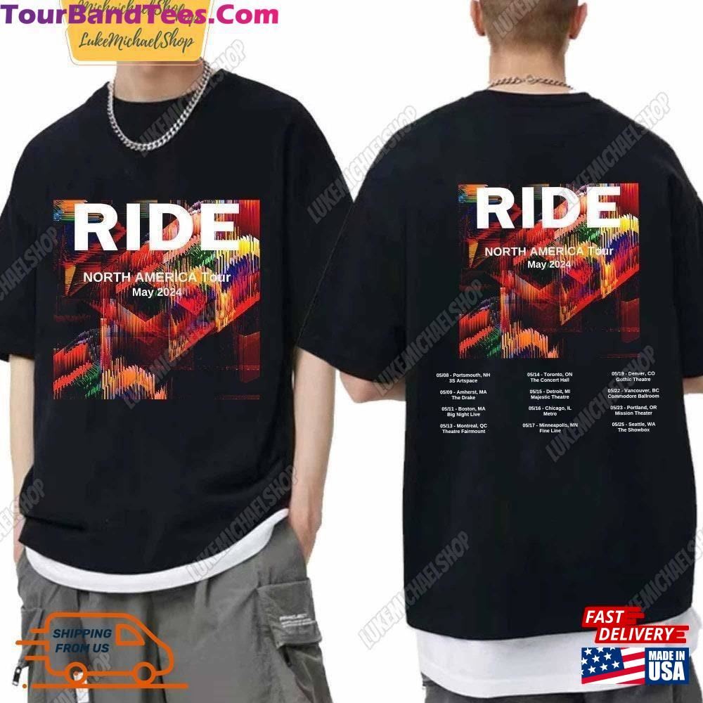 Ride Tour Band North American Sweatshirt Classic 29Uf092486 – Utopia Fashion