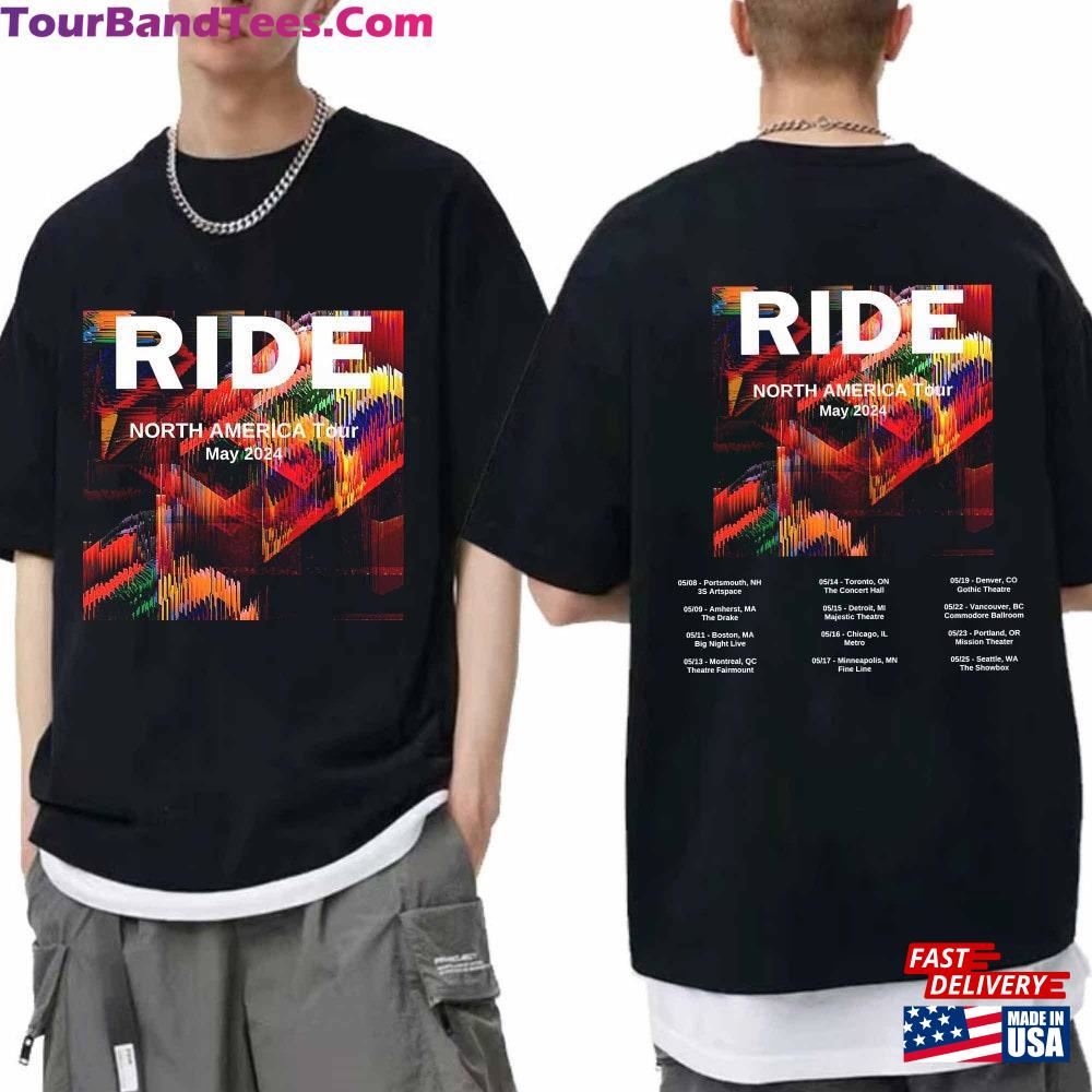 Ride Tour Shirt Band Fan North American Classic Sweatshirt 29Uf098211 – Utopia Fashion