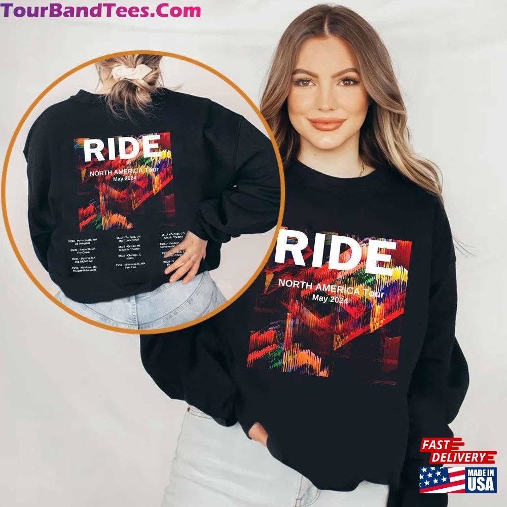 Ride Tour Shirt Band Fan North American Classic Sweatshirt 29Uf098211 – Utopia Fashion