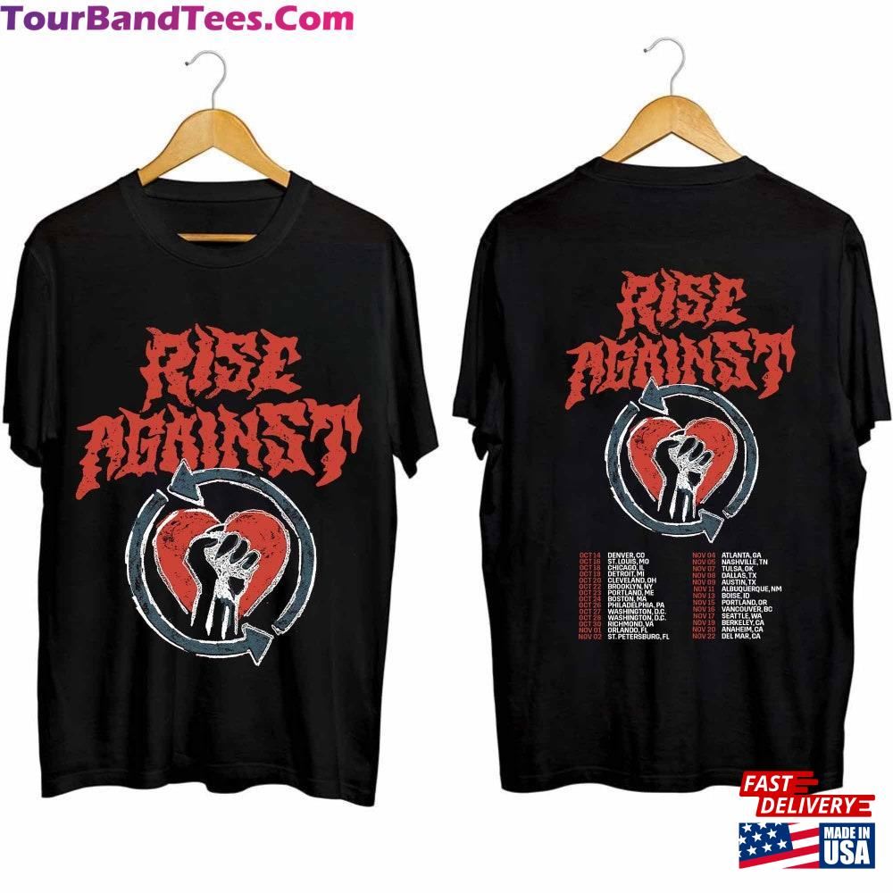 Rise Against Tour Shirt Band Fan Unisex T-Shirt 29Uf102415 – Utopia Fashion