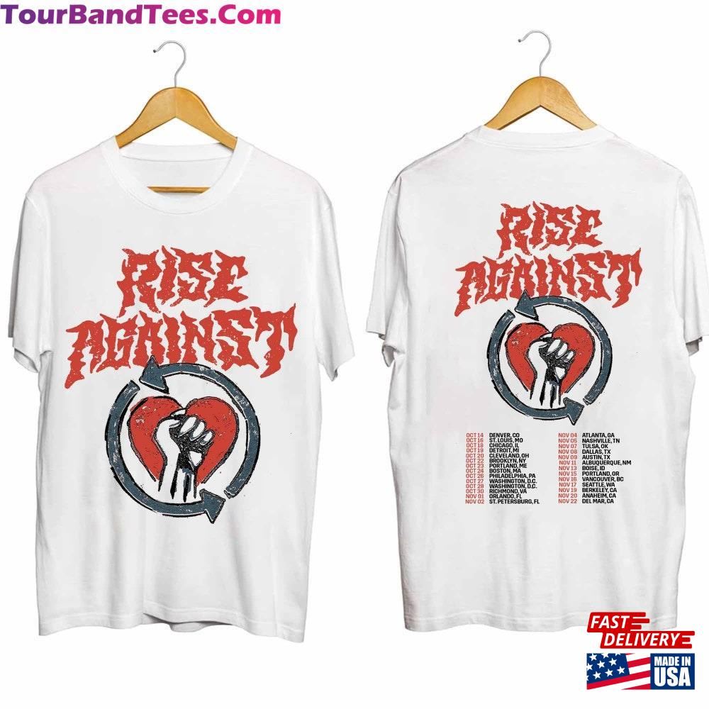 Rise Against Tour Shirt Band Fan Unisex T-Shirt 29Uf112275 – Utopia Fashion