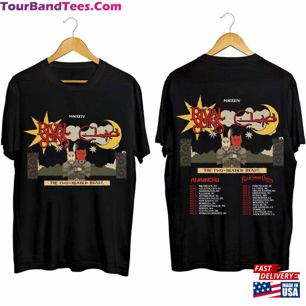 Rival Sons The Two Headed Beast Tour Shirt Band Fan Sweatshirt T-Shirt 29Uf115898 – Utopia Fashion