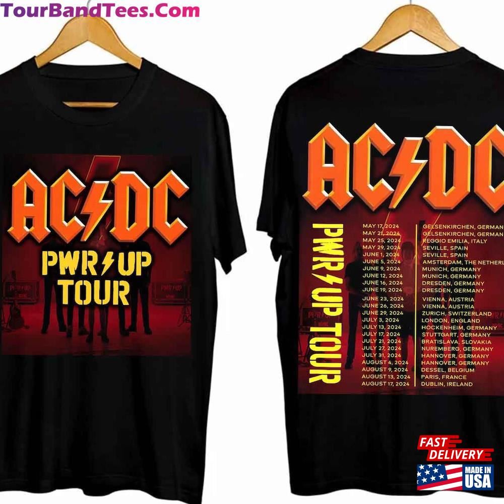 Rock Tour Double Sides T-Shirt Pwr Up World Sweatshirt Years Shirt For Fans Unisex 29Uf095880 – Utopia Fashion