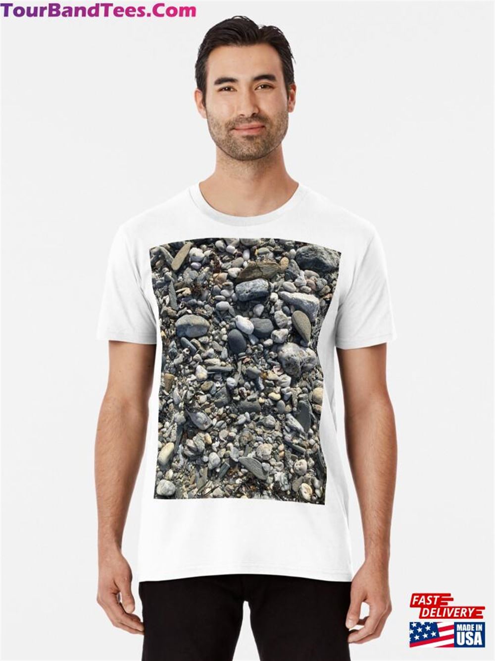 Rocks And Shells On The Beach Premium T-Shirt Classic Unisex 29Uf117993 – Utopia Fashion