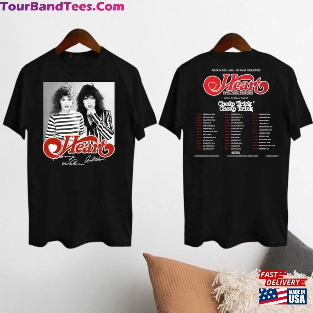 Royal Flush Tour Heart Band T-Shirt Signature Shirt Rock Unisex Classic 29Uf097592 – Utopia Fashion