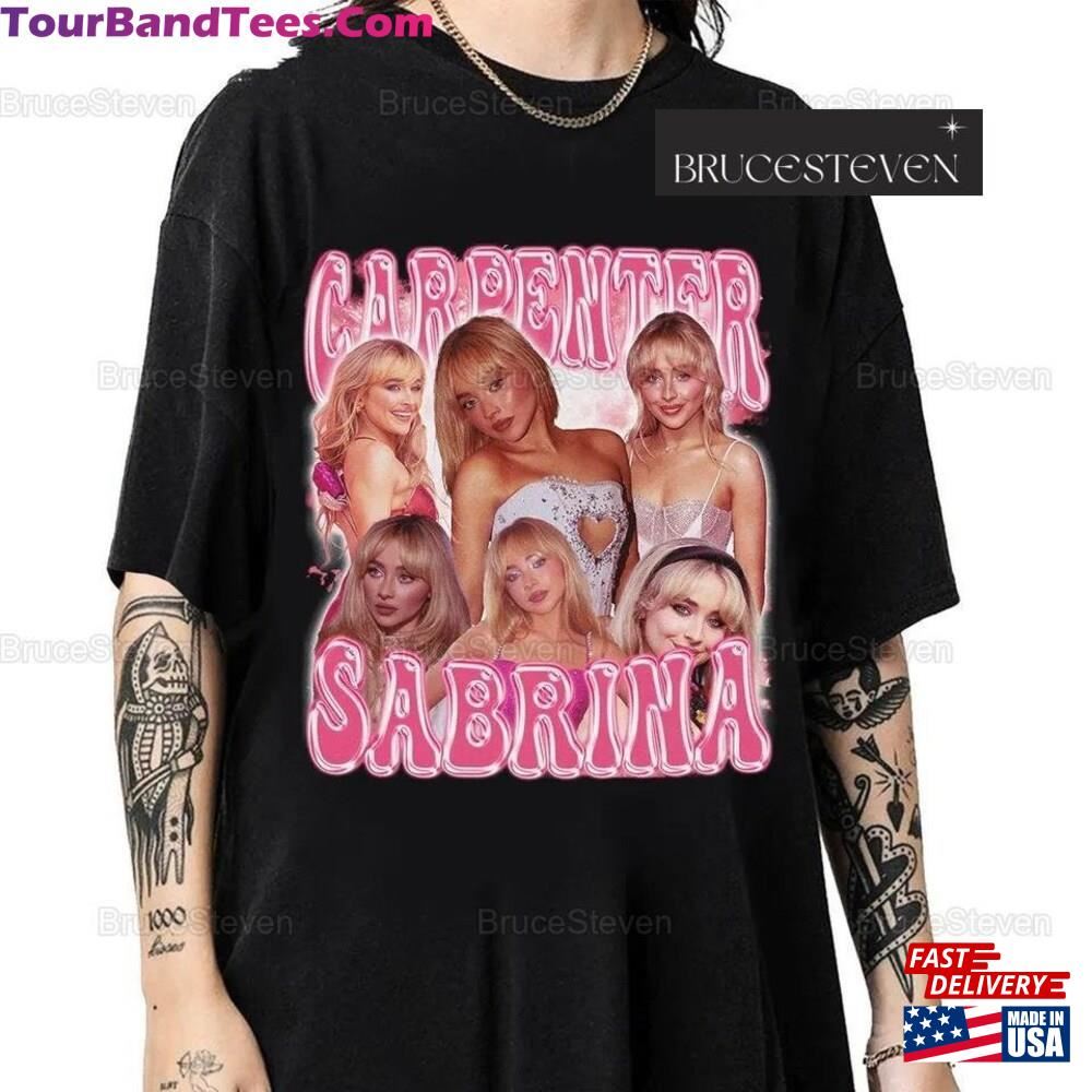 Sabrina Carpenter Vintage Shirt Tour Concert Outfit Hoodie T-Shirt 29Uf117374 – Utopia Fashion