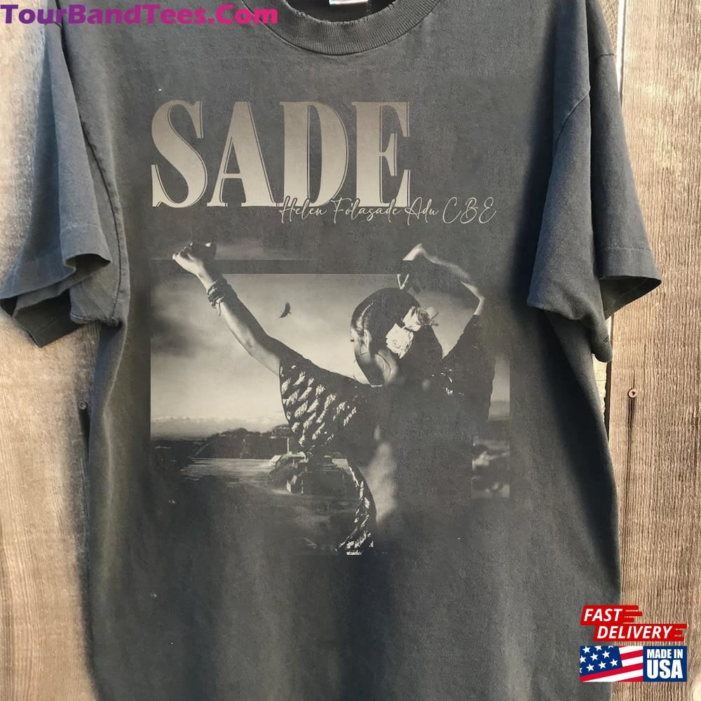 Sade Adu Tour Shirt 90S Graphic Pop Music Classic Unisex 29Uf107180 – Utopia Fashion