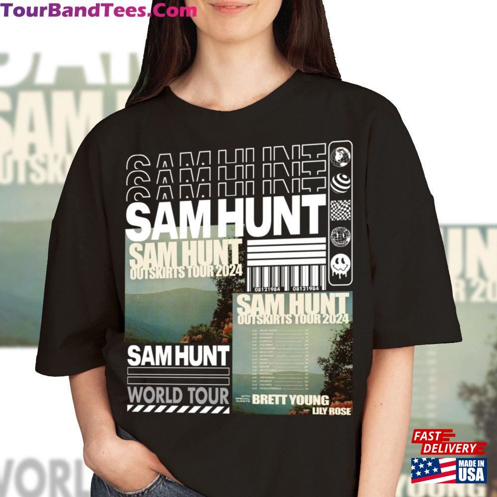 Sam Hunt Concert Shirt Outskirts Tour T-Shirt Graphic Unisex 29Uf117252 – Utopia Fashion