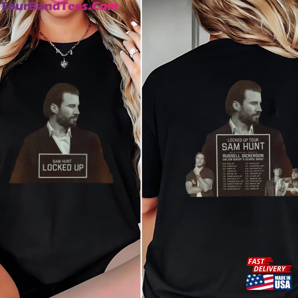 Sam Hunt Locked Up Tour Shirt Fan Sweatshirt Country Music Classic 29Uf116136 – Utopia Fashion