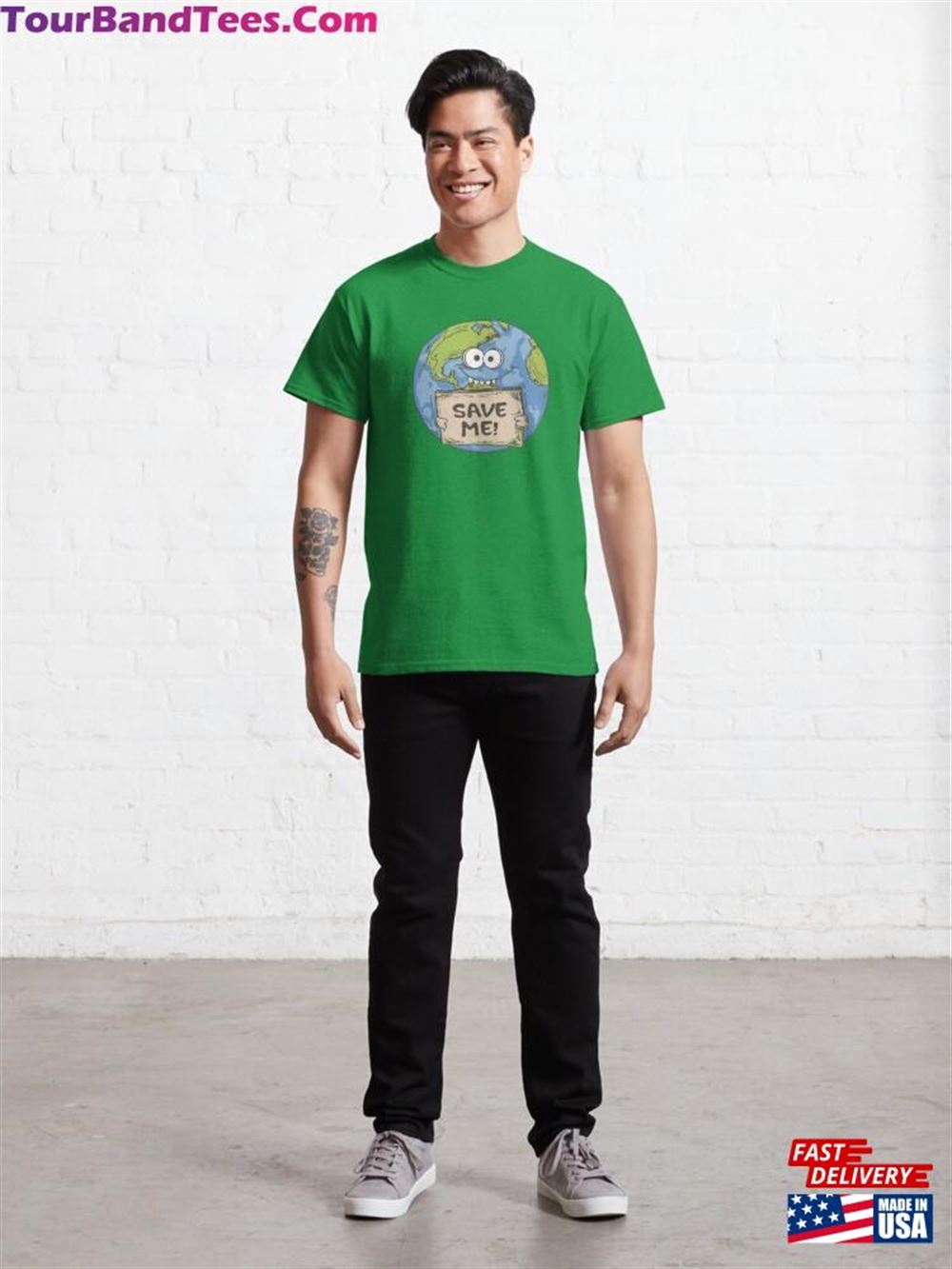 Save The Earth Day Classic T-Shirt Unisex 29Uf117106 – Utopia Fashion