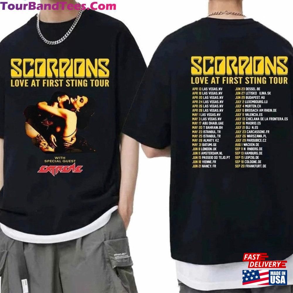 Scorpions Love At First Sting Tour Shirt Concert Rock Band Fan Sweatshirt Classic 29Uf092090 – Utopia Fashion