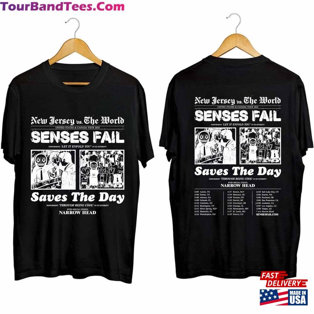 Senses Fail And Saves The Day Fall North American Co Headlining Tour Shirt Sweatshirt Hoodie 29Uf102437 – Utopia Fashion