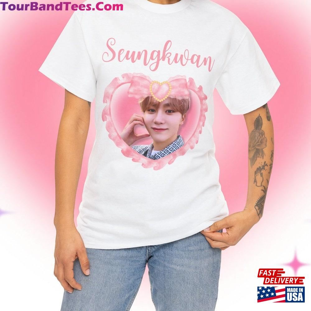 Seventeen Seungkwan Coquette Bow Kpop Shirt Svt Tour Merch Nana T-Shirt Hoodie 29Uf097822 – Utopia Fashion