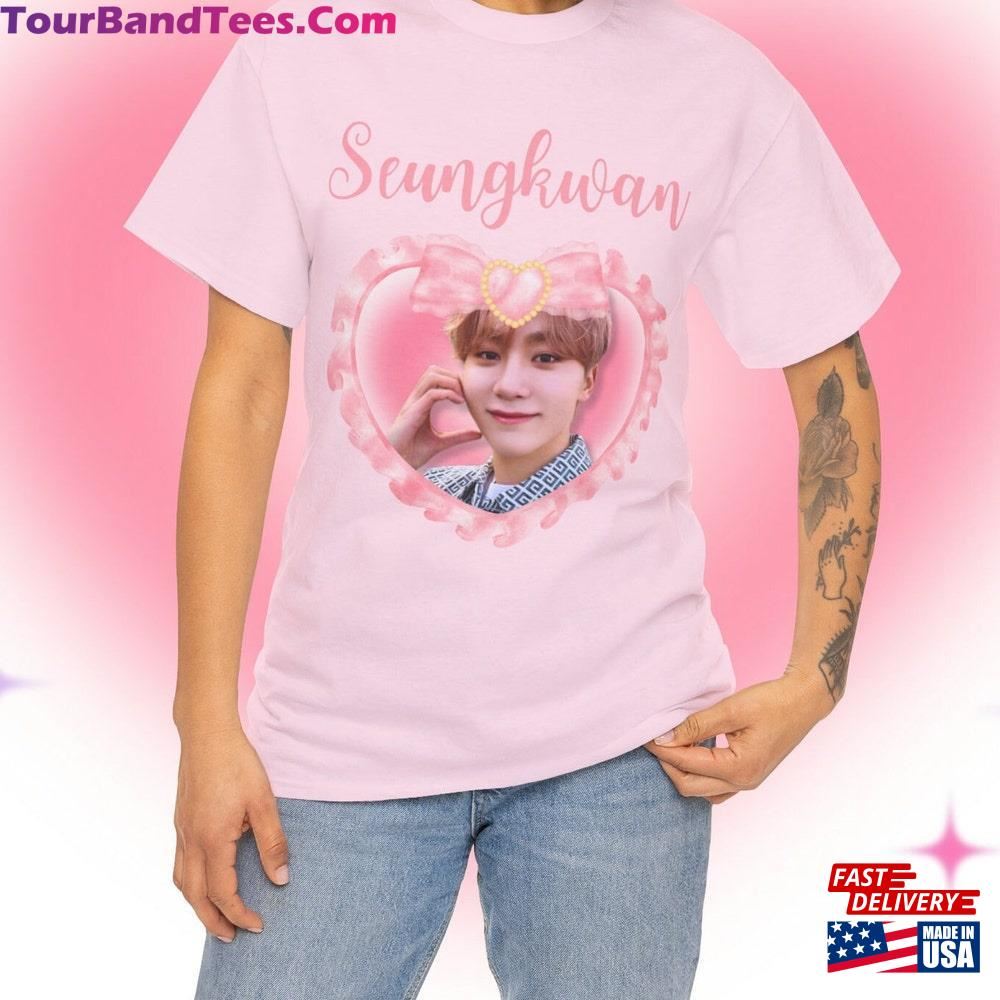 Seventeen Seungkwan Coquette Bow Kpop Shirt Svt Tour Merch Nana T-Shirt Hoodie 29Uf097822 – Utopia Fashion