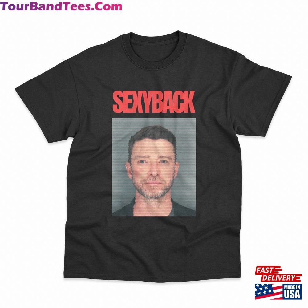 Sexyback Justin Mugshot Tee Vintage Band Graphic Pop Culture Merch Unisex Sweatshirt Classic 29Uf111938 – Utopia Fashion